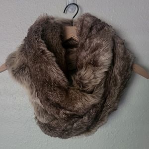 Faux Fur Infinity Scarf
